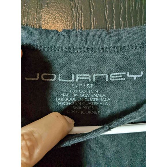 Journey Women's Reworked Generations Tour Cropped Shirt Size Small - Picture 3 of 6